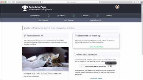 How to create a photo voting contest on Facebook