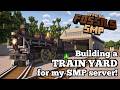 I built a TRAIN YARD in Modded Minecraft | Create Mod | Fossils SMP episode 15