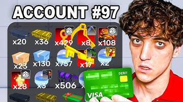 I STACKED 100 Rivals Accounts!
