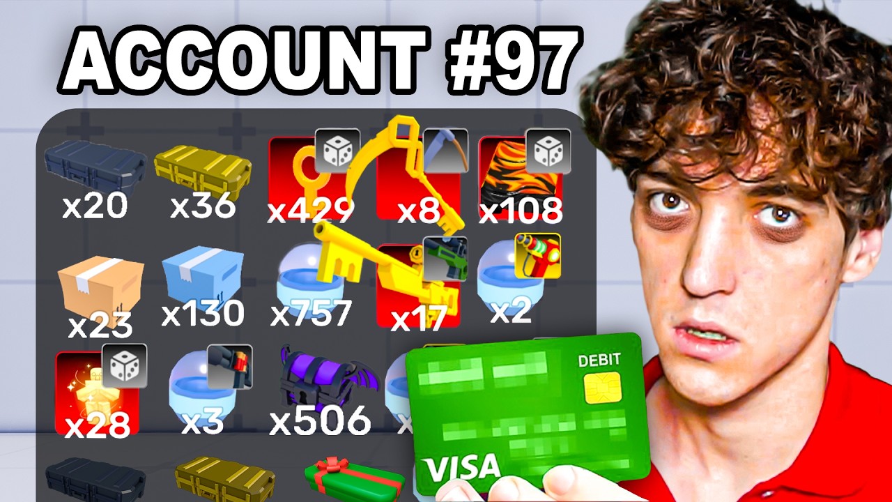 I STACKED 100 Rivals Accounts!