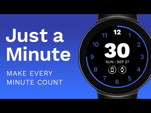 Just a Minute™ - Watch Face for Wear OS