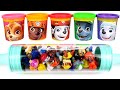 Learn Colors with Paw Patrol Play Doh and Fun Surprise Toys