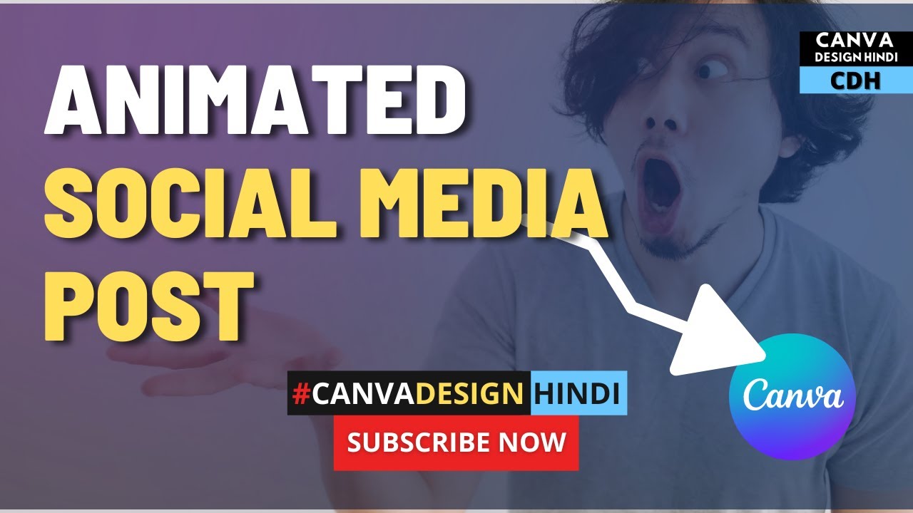 How To Create ANIMATED Social Media Post in CANVA 😍 | Canva Design ...