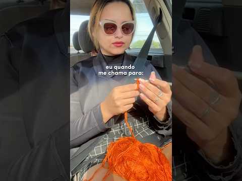 Se mais alguém se sente assim deixa não esquece de deixar o like #crochet