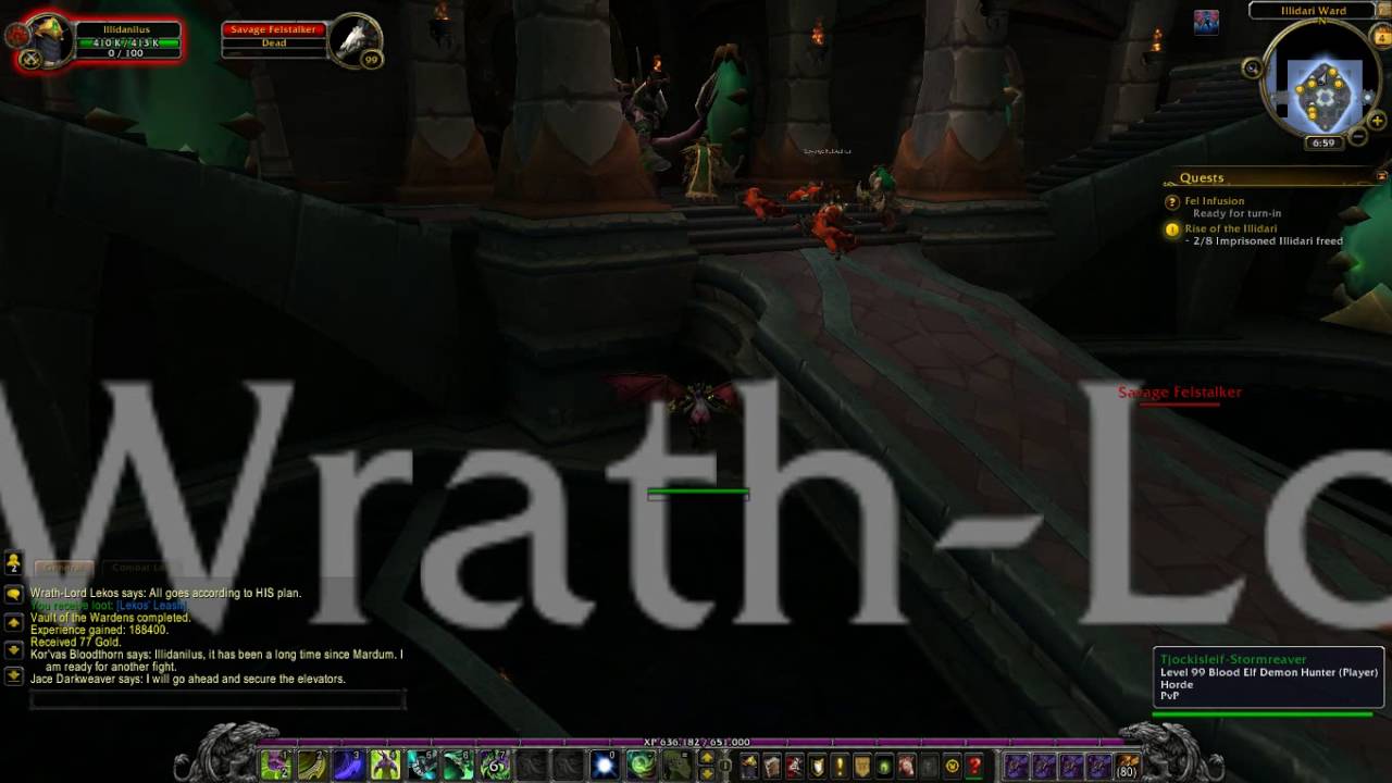 15# Fel Infusion, Rise of the Illidari