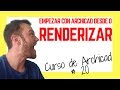 RENDER EN ARCHICAD -  [COMO HACER LOS] - CURSO ARCHICAD 20 - 😎 GRATIS 🤘🏼- #20