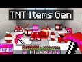 Minecraft Bedwars but I added custom TNT item generators..