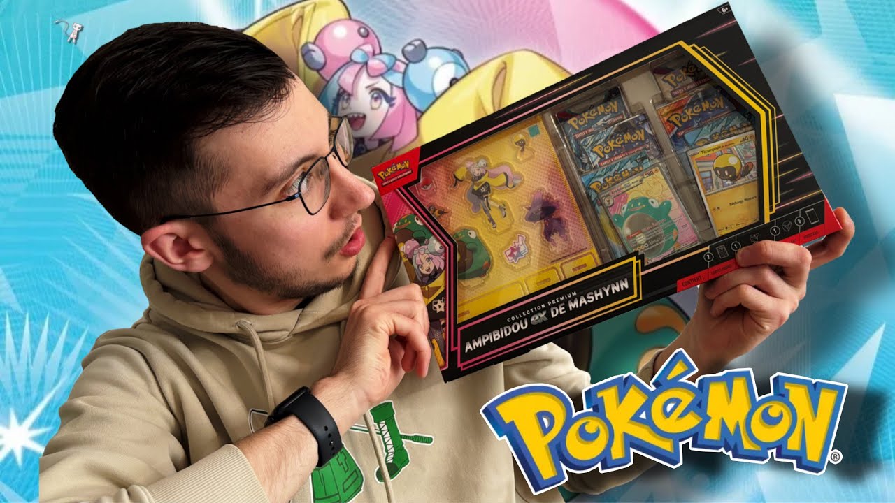Pokémon Coffret Collection Premium Ampibidou ex de Mashynn