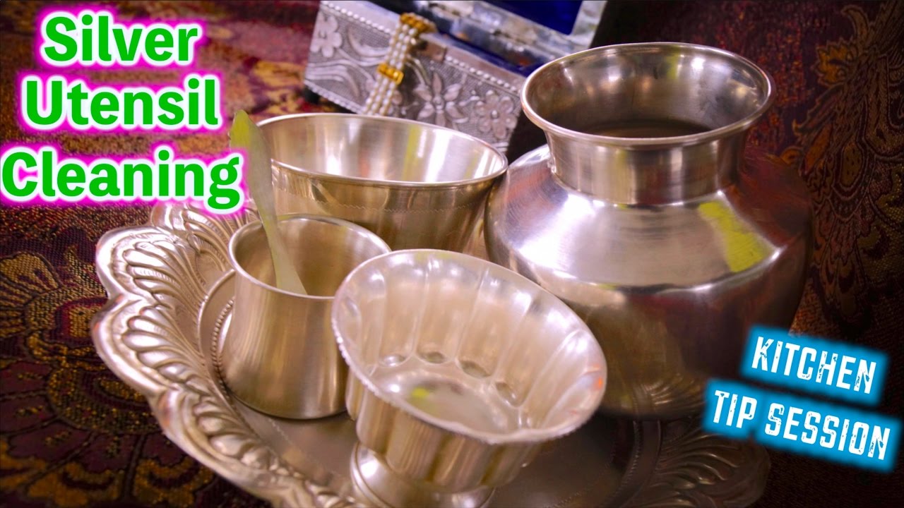 Silver Utensils Cleaning | Kitchen tip Session #2 | Remove Tarnish