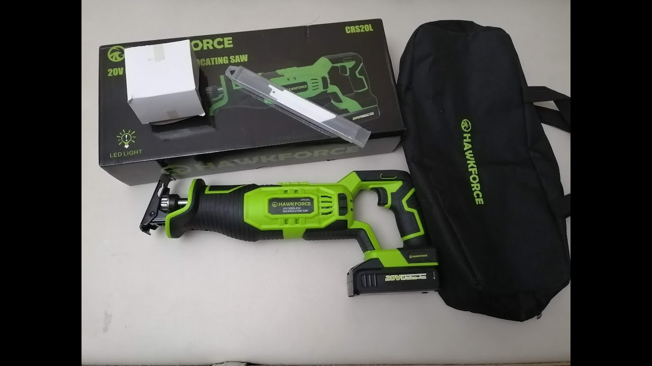 Сабельная пила HAWKFORCE CRS-20L