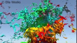 Paint Splash Simulation