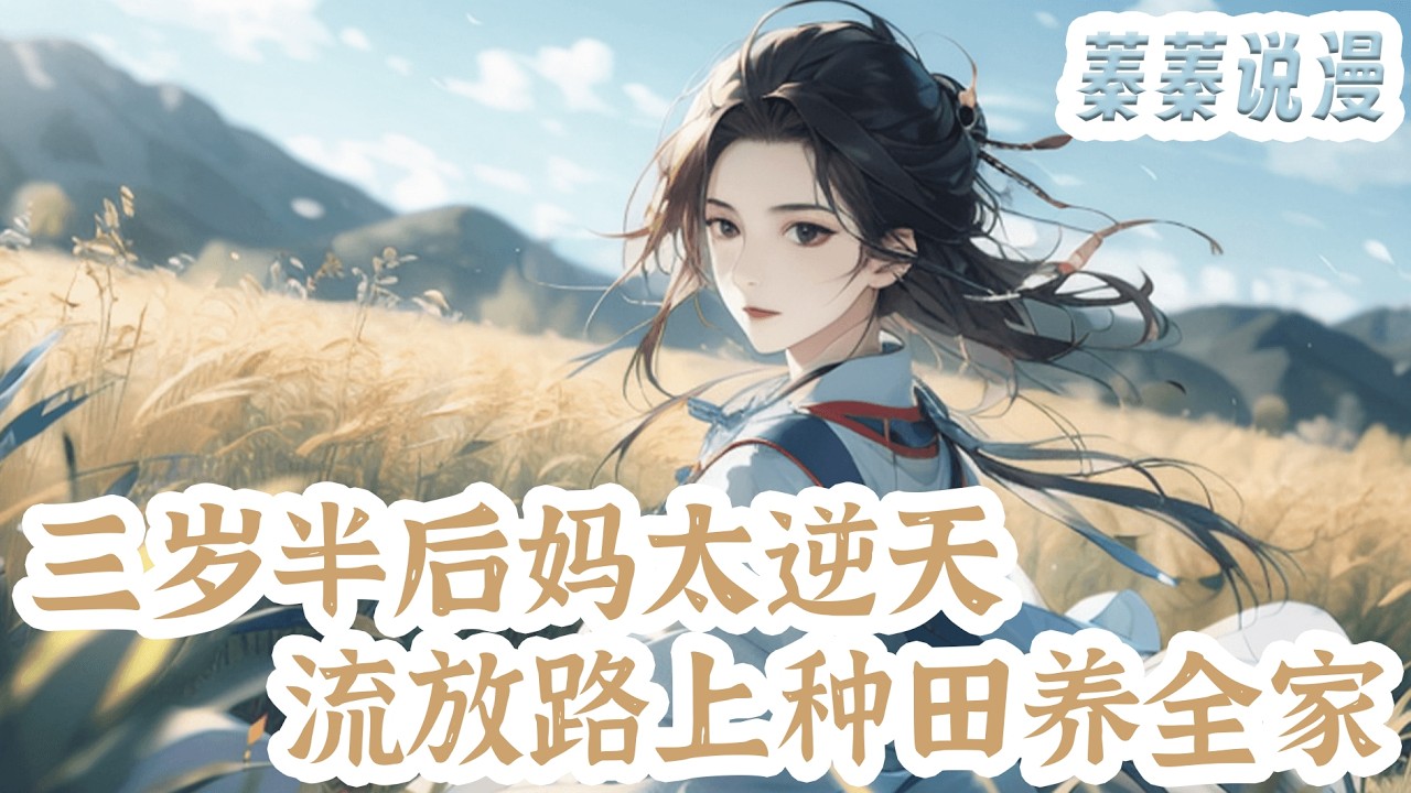 最新小说💕《三岁半后妈太逆天，流放路上种田养全家》“我要很多很多男人！”这是迟沐兮临死前唯一的心愿。结果她竟然穿越成了一个三岁半的小奶娃！最过分是竟然还“儿女双全”？！#小说 #蓁蓁说漫