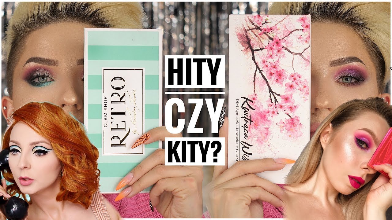 TEST PALET MOICH KOLEŻANEK 😎 KAROLINA I AGNIESZKA X GLAMSHOP | kitulec