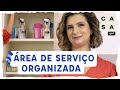 ÁREA DE SERVIÇO: como organizar produtos de limpeza e os itens do seu  pet | Manual da Micaela