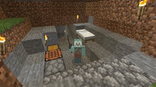 [Minecraft] Just some lazy fishing on a rainy Saturday morning