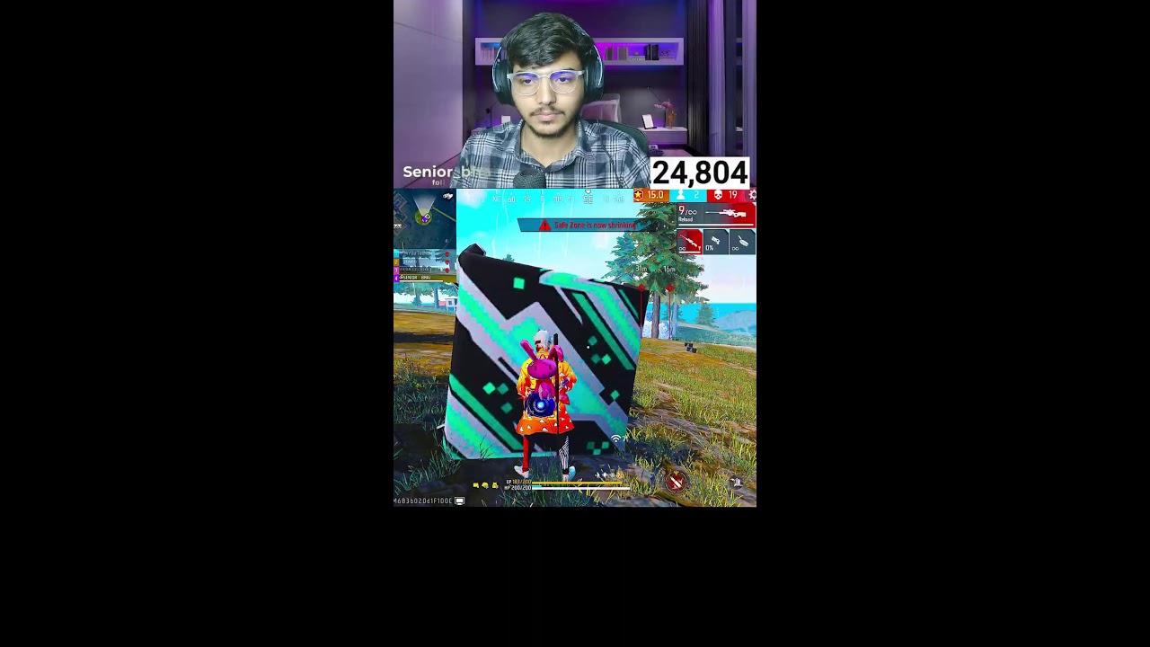 🔴 LIVE | Top 1 Grandmaster Push 🔥 | Free Fire Shorts Live #shorts  #shortslive  #freefire