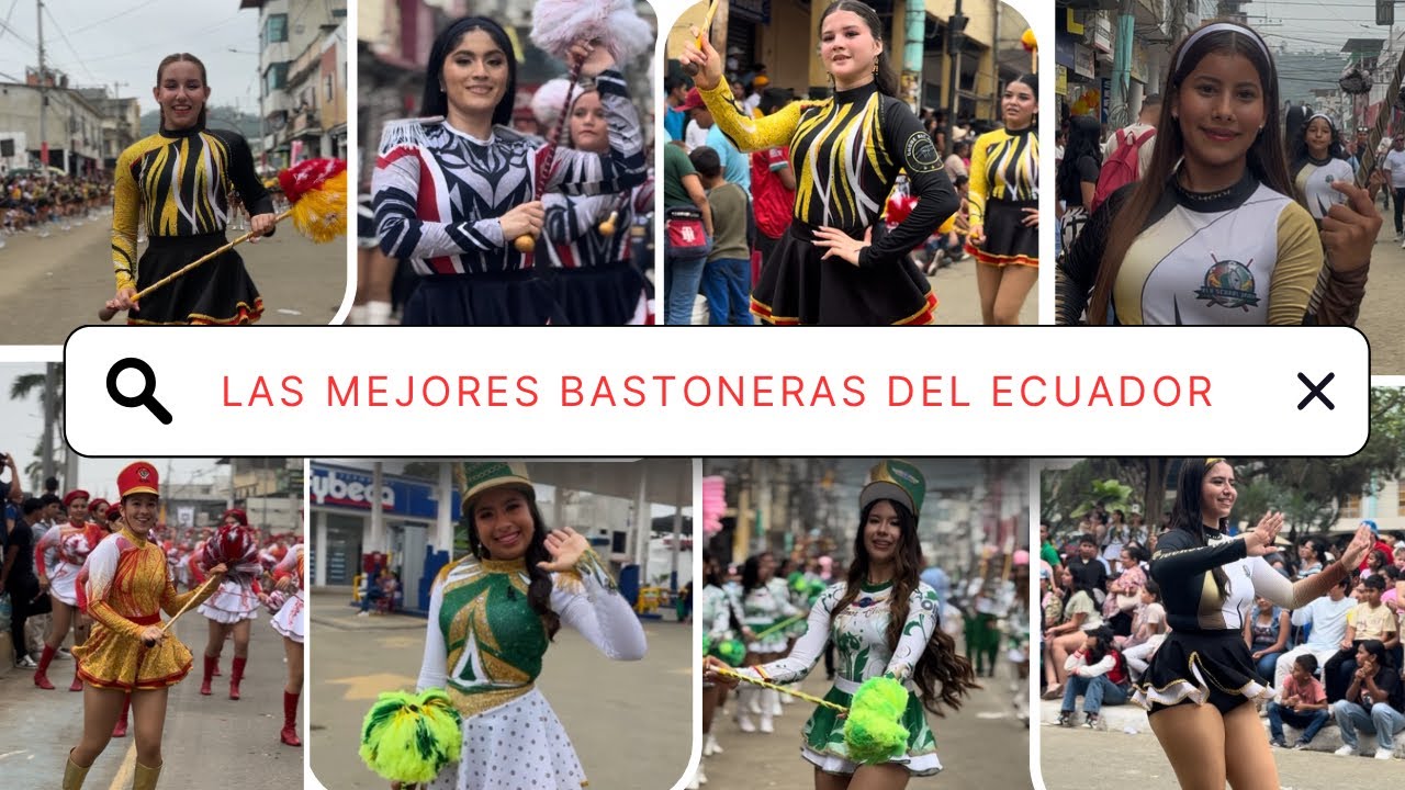 LAS MEJORES 😍✅BASTONERAS DEL ECUADOR 🇪🇨 