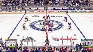 NHL 23 Gameplay - Boston Bruins vs New York Rangers PS5