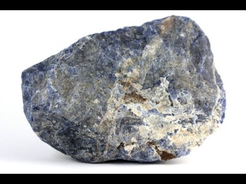 ソーダライト (方曹達石) 原石 411g / Sodalite - YouTube