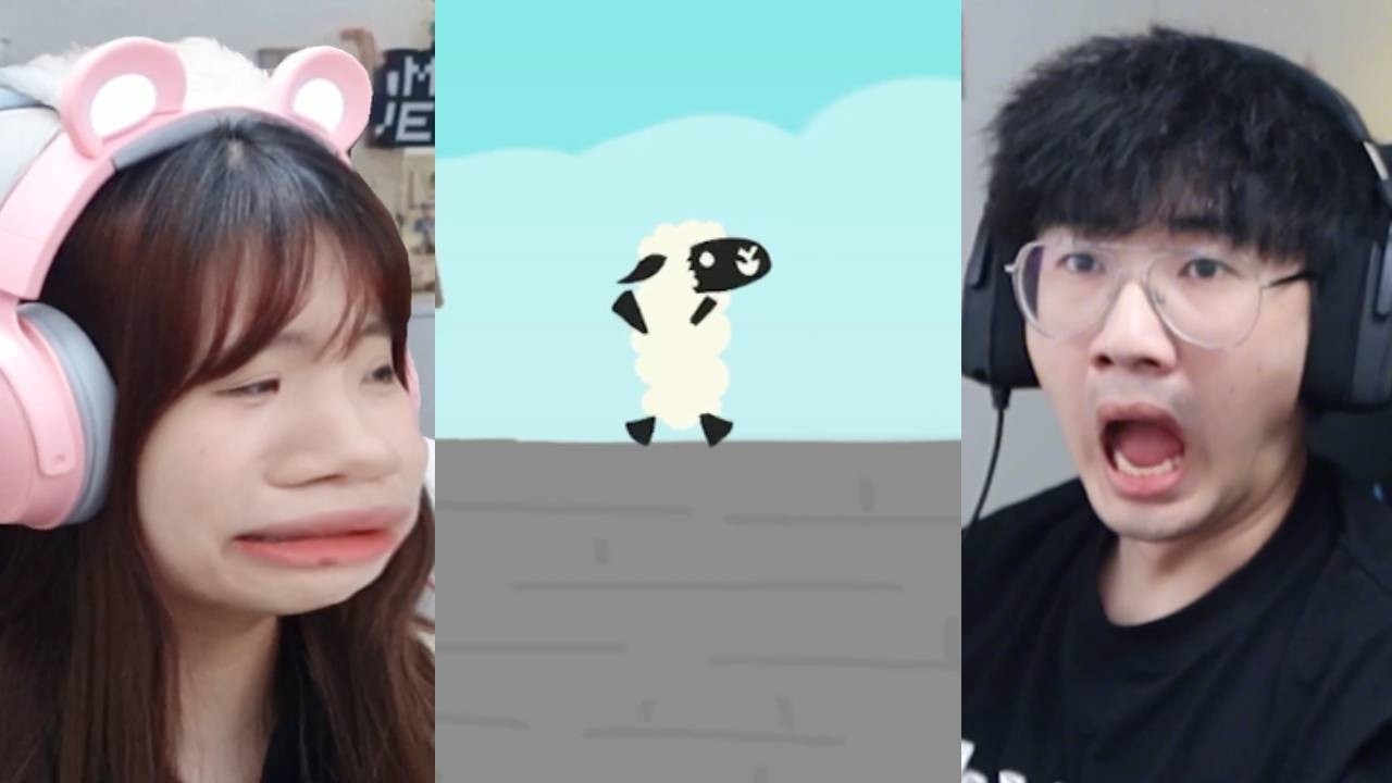周周和庄庄GAMER  Best Couple Gaming：小羊来挑战！#vocal  Mobile Games Computer Games#games #funny