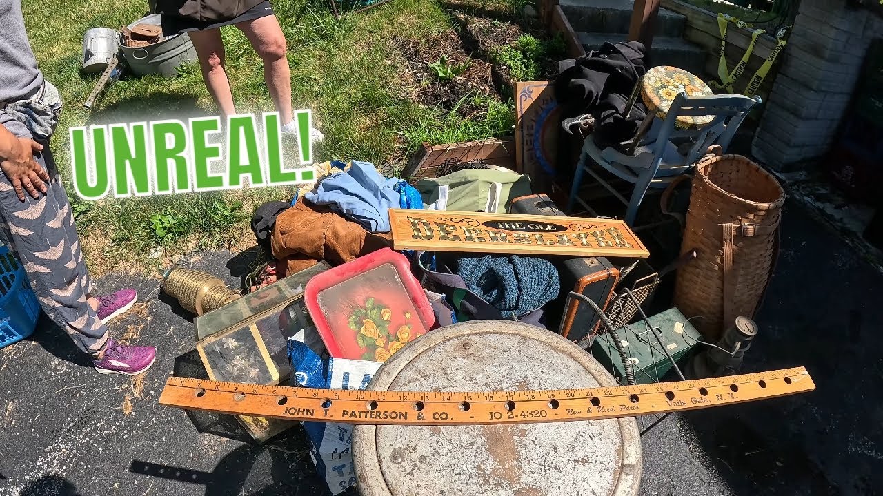 This Estate Sale Garage Pick Was Unbelievable!