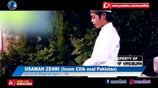Suara Merdu nan Syahdu Imam Cilik Pakistan  Usamah Zehri
