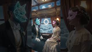 🌙 The Midnight Train..only those who dream can board 🚂✨#AIVideo#Cinematic #Fantasy#alternatereality