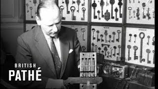 London Master Locksmiths Exhibition Of Locks & Keys (1961)