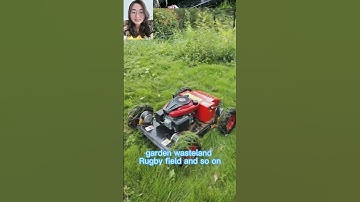 Buy travel speed 0~6Km/h self-charging battery powered remote controlled weed cutter on Alibaba