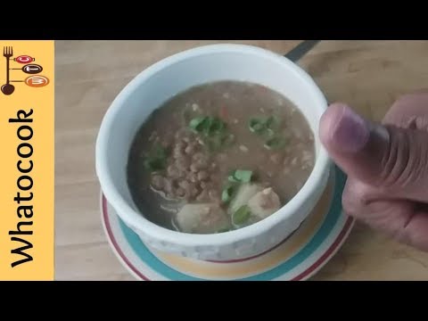 How to Make Lentil Peas Soup (Vegan)