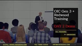 OIC Training | OIC Dashboard, Integrations & Real-Time Monitoring | Day 2