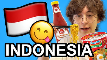 Trying Food From Indonesia 🇮🇩😋
