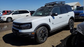 My first COPART purchase gift for wife 2021 Ford Bronco Sport
