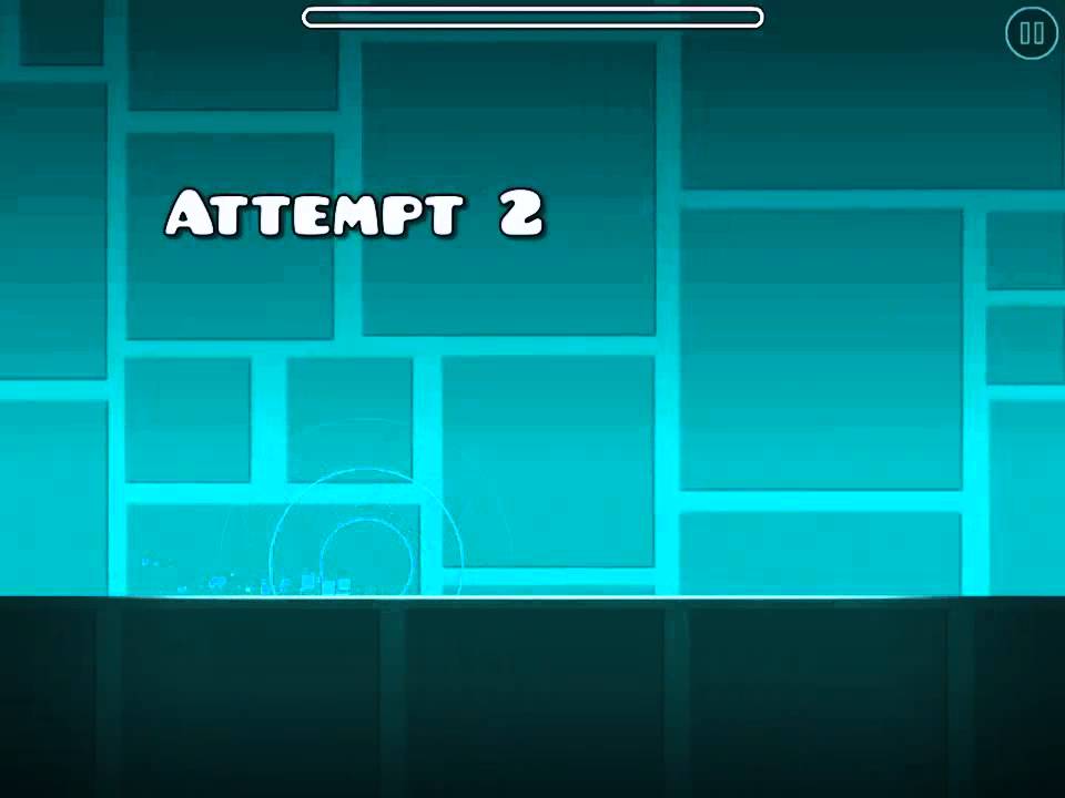 Geometry Dash - Level 1 - Stereo Madness - YouTube