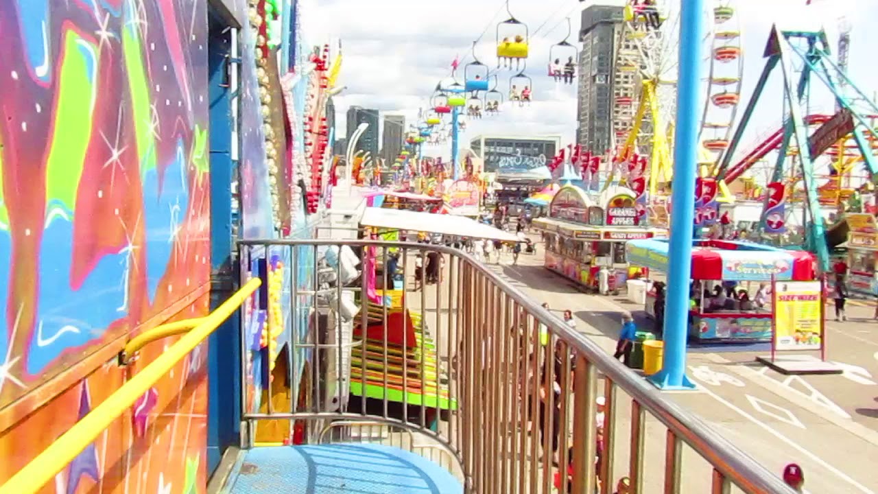 Rock'n'Roll Video Fun House (OnRide) at the CNE August 23rd, 2017