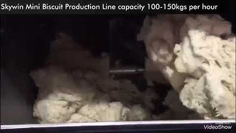 Skywin Mini Type Combined Hard AND Soft Biscuit Production LINE