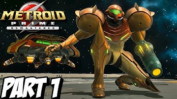 "INTRO" METROID PRIME REMASTERED Playthrough Gameplay Part 1 (Nintendo Switch)