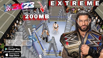 Wr3d New | Wr3d 2k23 Mod + original Download Link Mediafire | WWE 2k23 For Android  & iOS