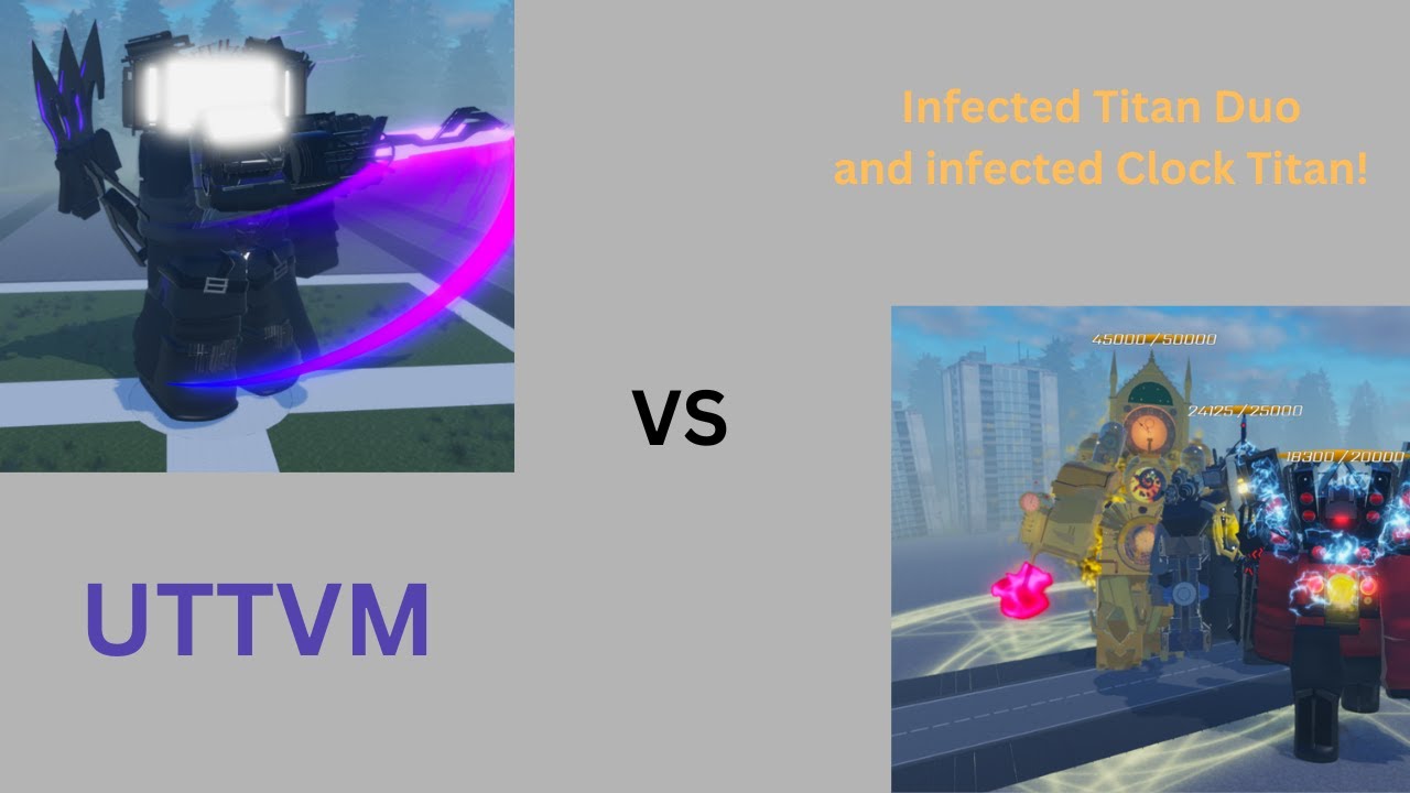 Can i beat the Infected Titans as UTTVM?!?