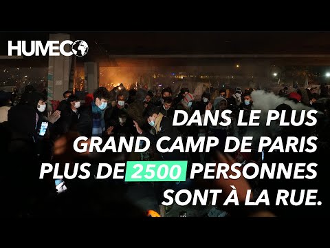 Plus de 2500 personnes sont sans aides sous le pont de Saint-Denis à Paris.