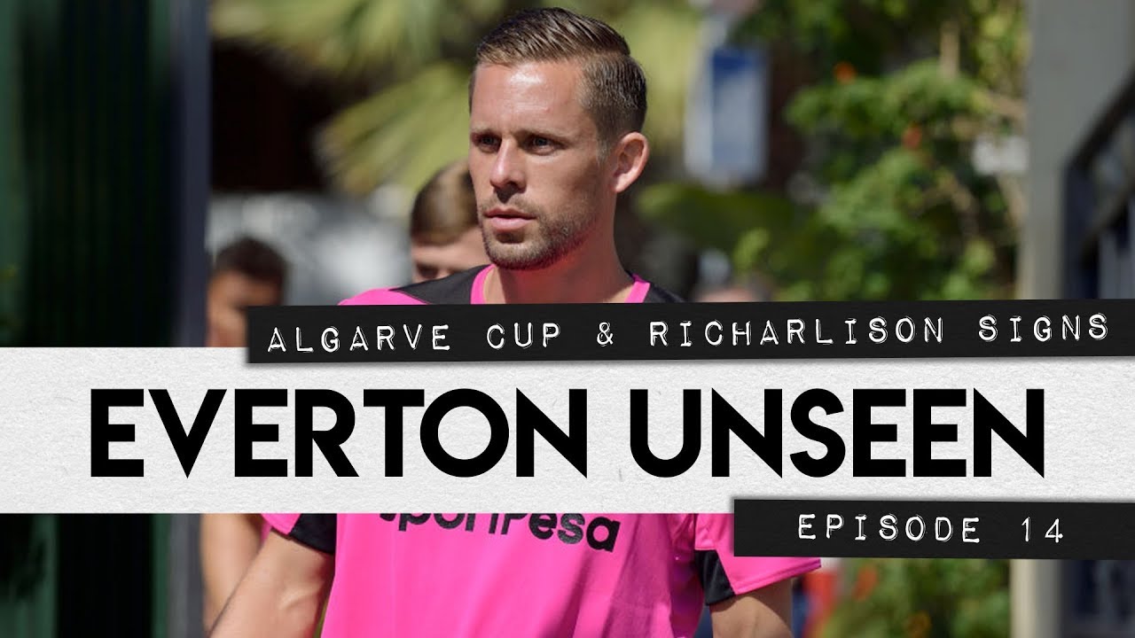 EVERTON UNSEEN #14: ALGARVE CUP & RICHARLISON SIGNS goodison park tour