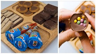 Filling Platter With Sweets