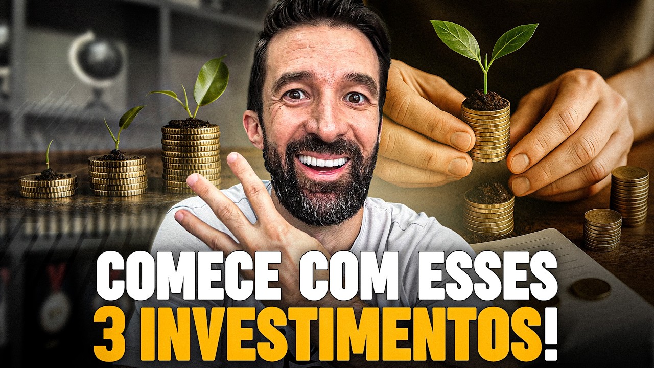 3 Melhores INVESTIMENTOS de RENDA FIXA para INICIANTES!
