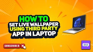 How to set live wallpaper using third party app in laptop 2025 screenshot 3