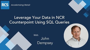 Leverage Your Data in NCR Counterpoint Using SQL Queries