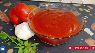 Tomato ketchup recipe |easy and delicious recipe ramzan special