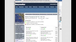 FishTrack Tutorial: Buoyweather Forecasts, Moons and Tides screenshot 5