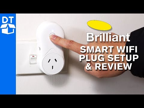Brilliant Smart Plug Add-on wireless plug for Brilliant Smart Home Control  at Crutchfield