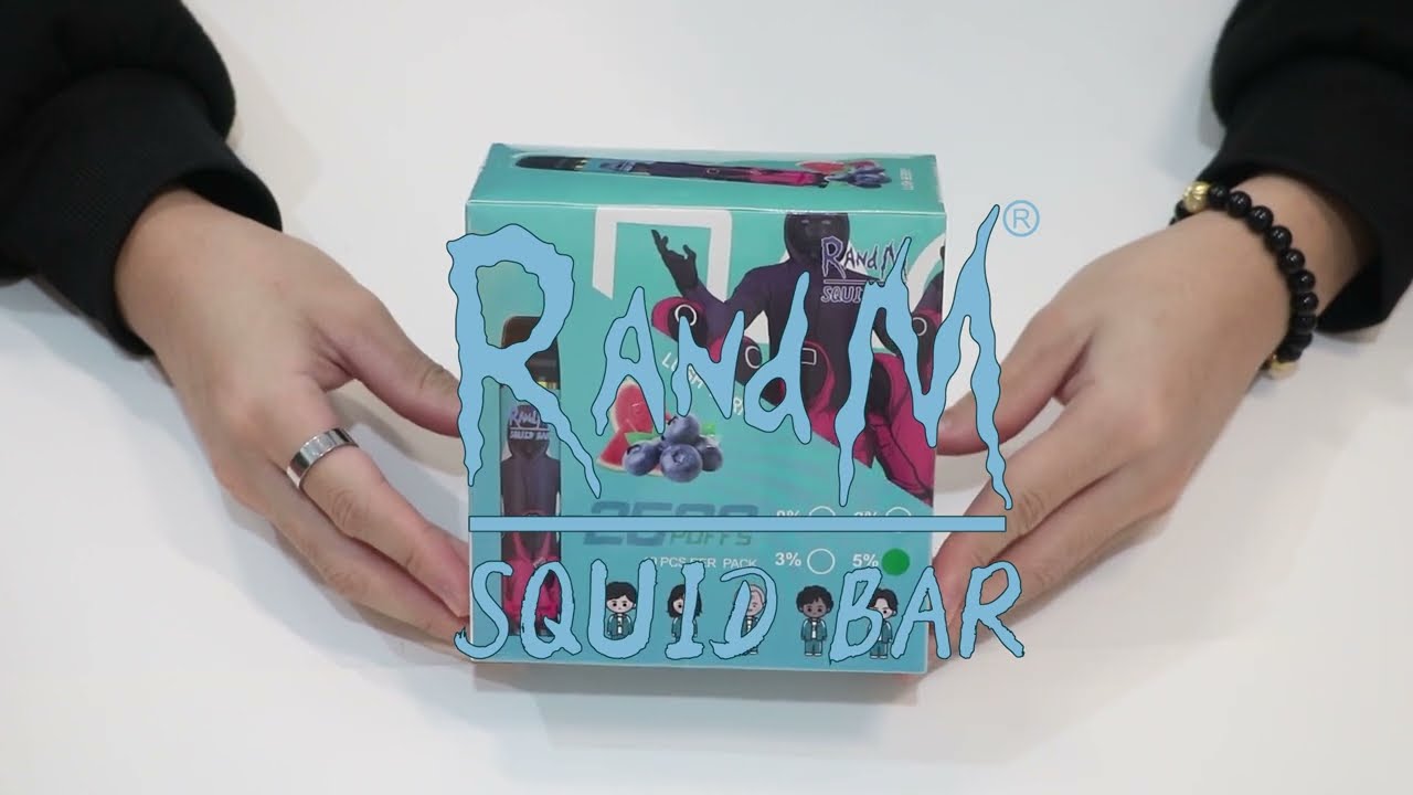 RandM Disposable Vape Squid Box 5200 Puffs