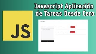 Javascript Task Application from Scratch
